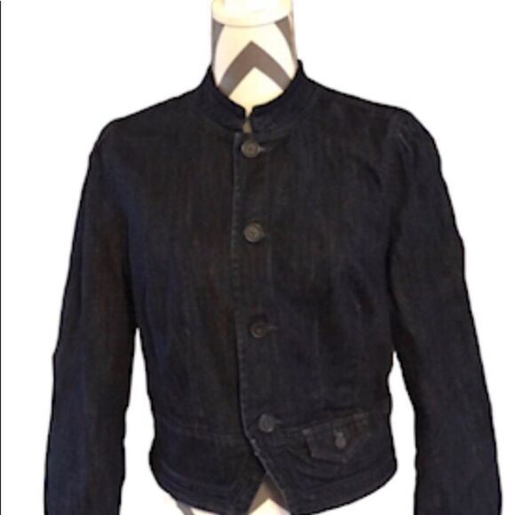 Tommy Hilfiger Dark Denim Jacket Size Medium - Picture 1 of 5